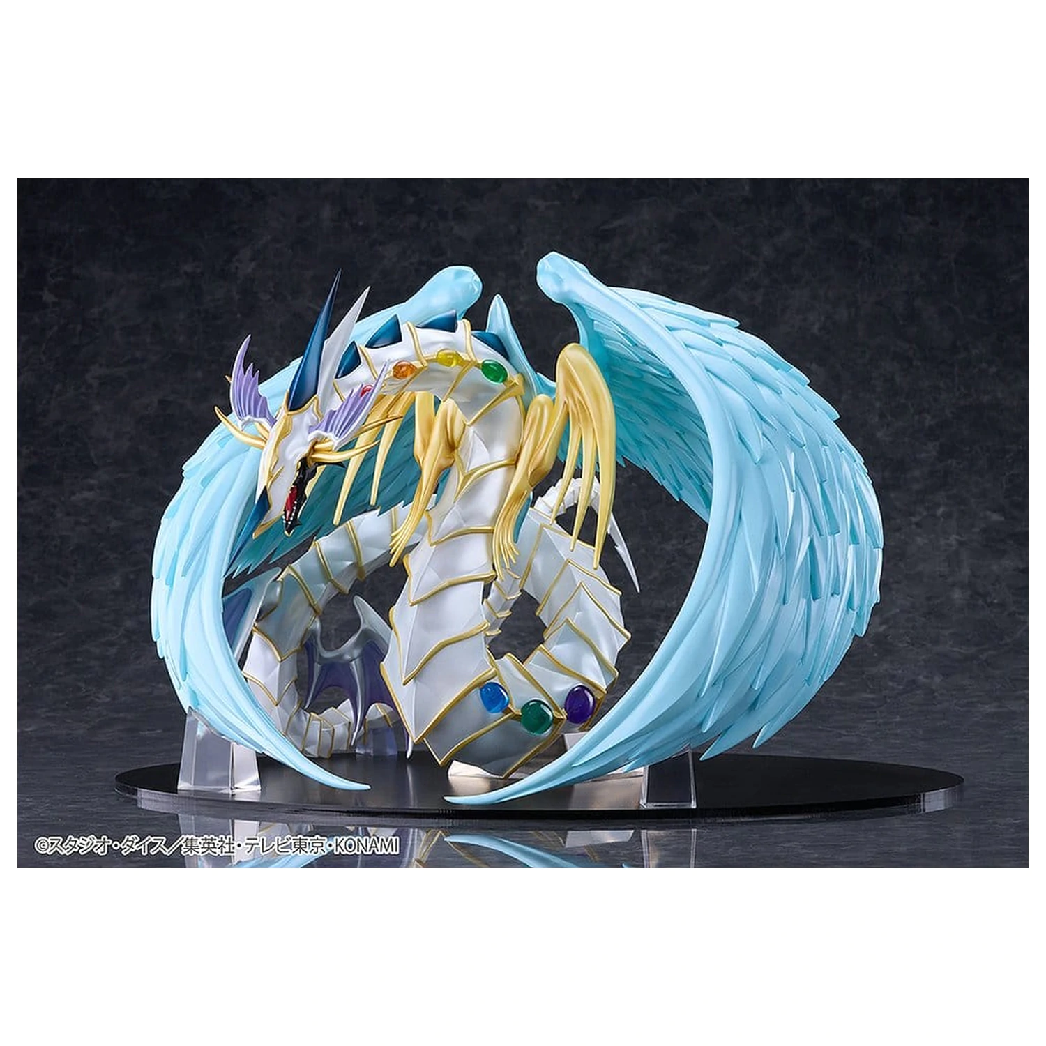 Yu-Gi-Oh! GX PVC Figure Rainbow Dragon 28 cm product photo