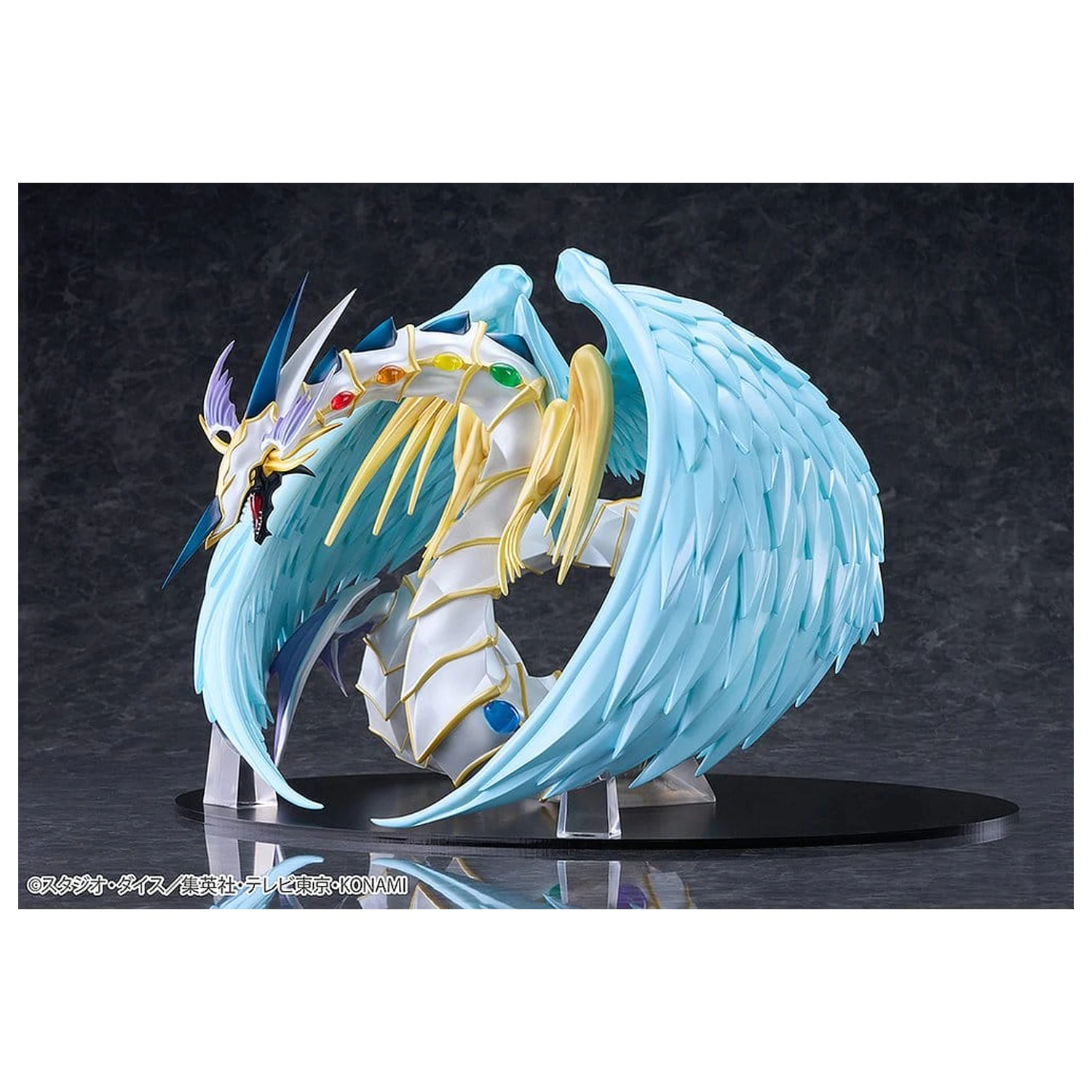 Yu-Gi-Oh! GX PVC Figure Rainbow Dragon 28 cm product photo