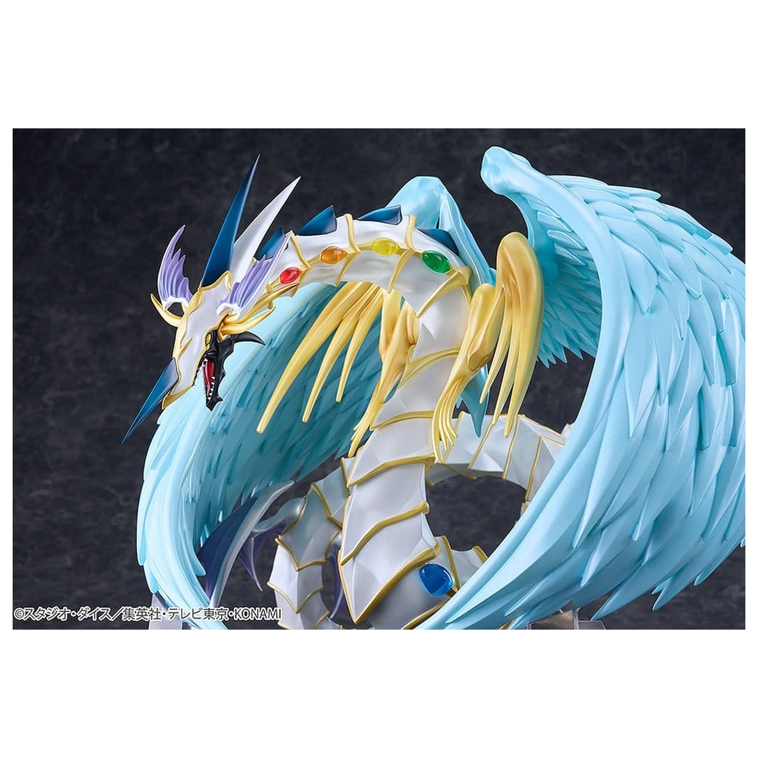 Yu-Gi-Oh! GX PVC Figure Rainbow Dragon 28 cm product photo