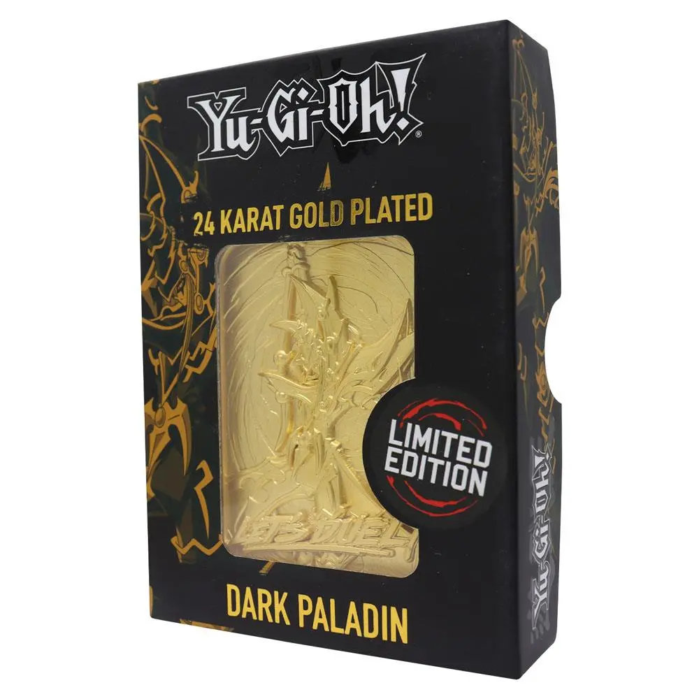Yu-Gi-Oh! Ingot Dark Paladin Limited Edition (gold plated) product photo