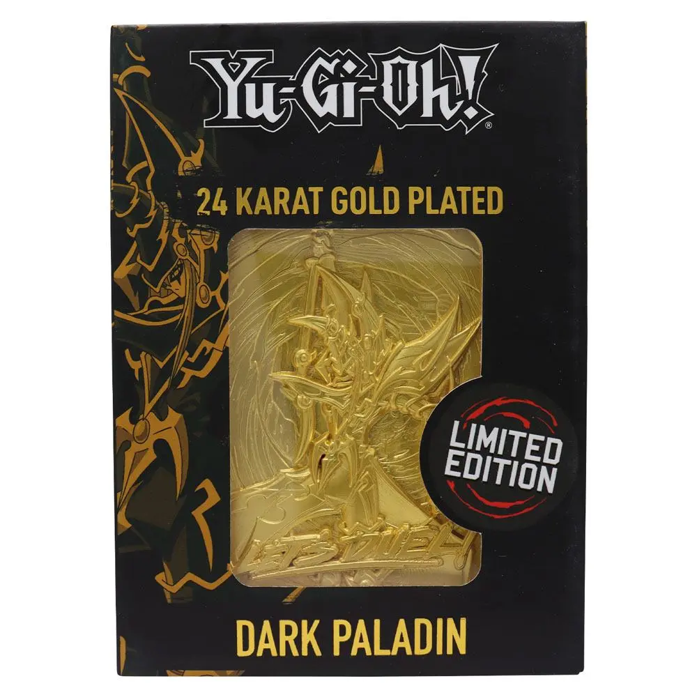 Yu-Gi-Oh! Ingot Dark Paladin Limited Edition (gold plated) product photo