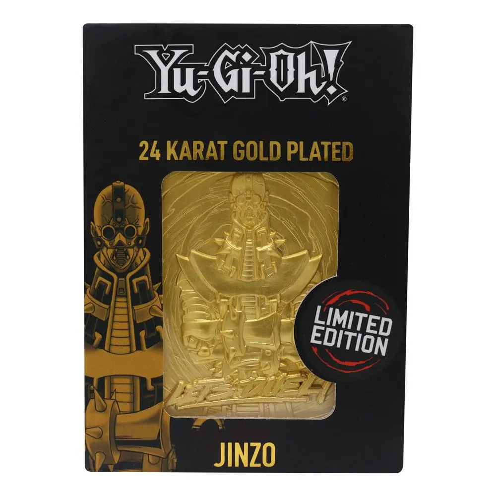 Yu-Gi-Oh! Ingot Jinzo Limited Edition (gold plated) product photo