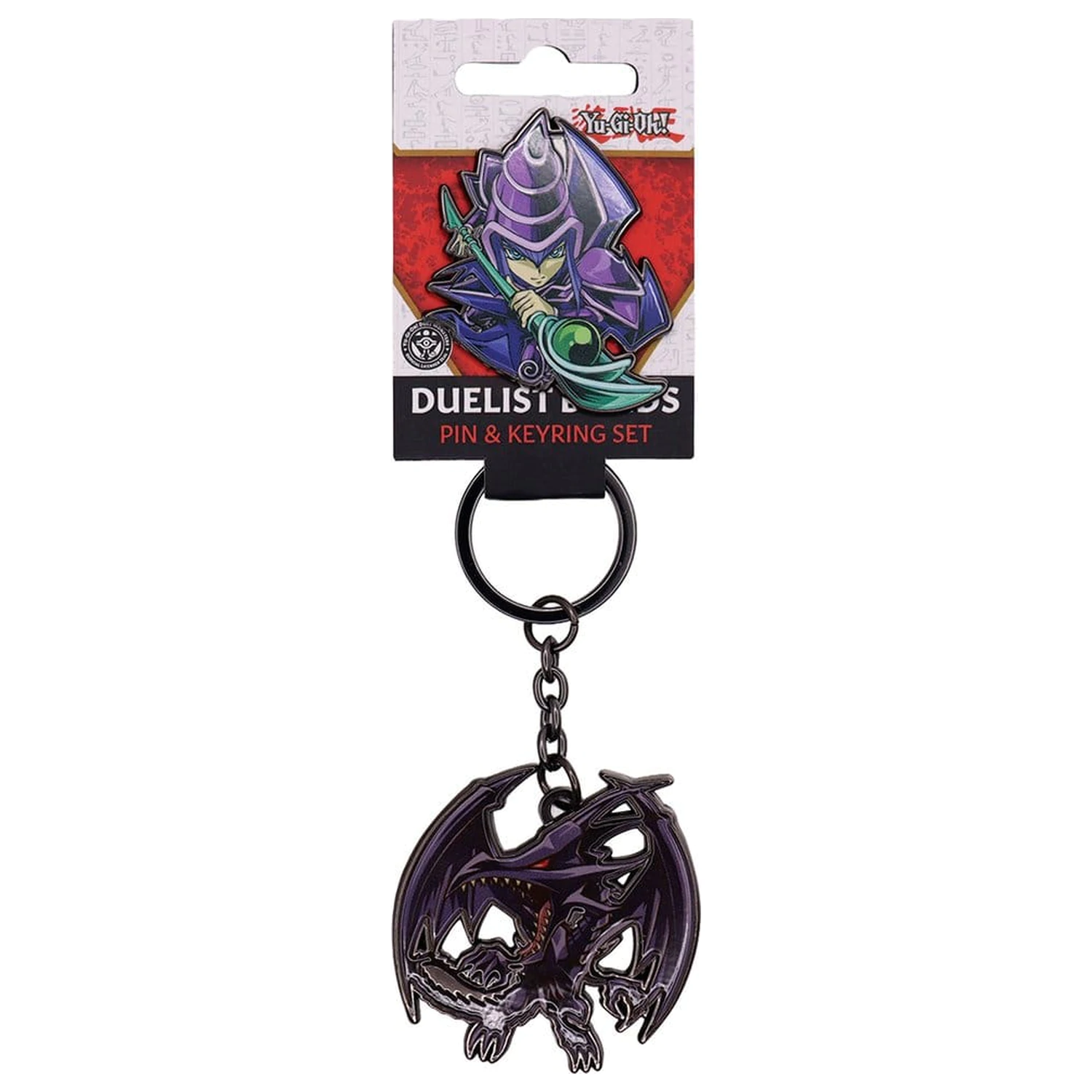 Yu-Gi-Oh! Pin Badge & Keyring Set product photo