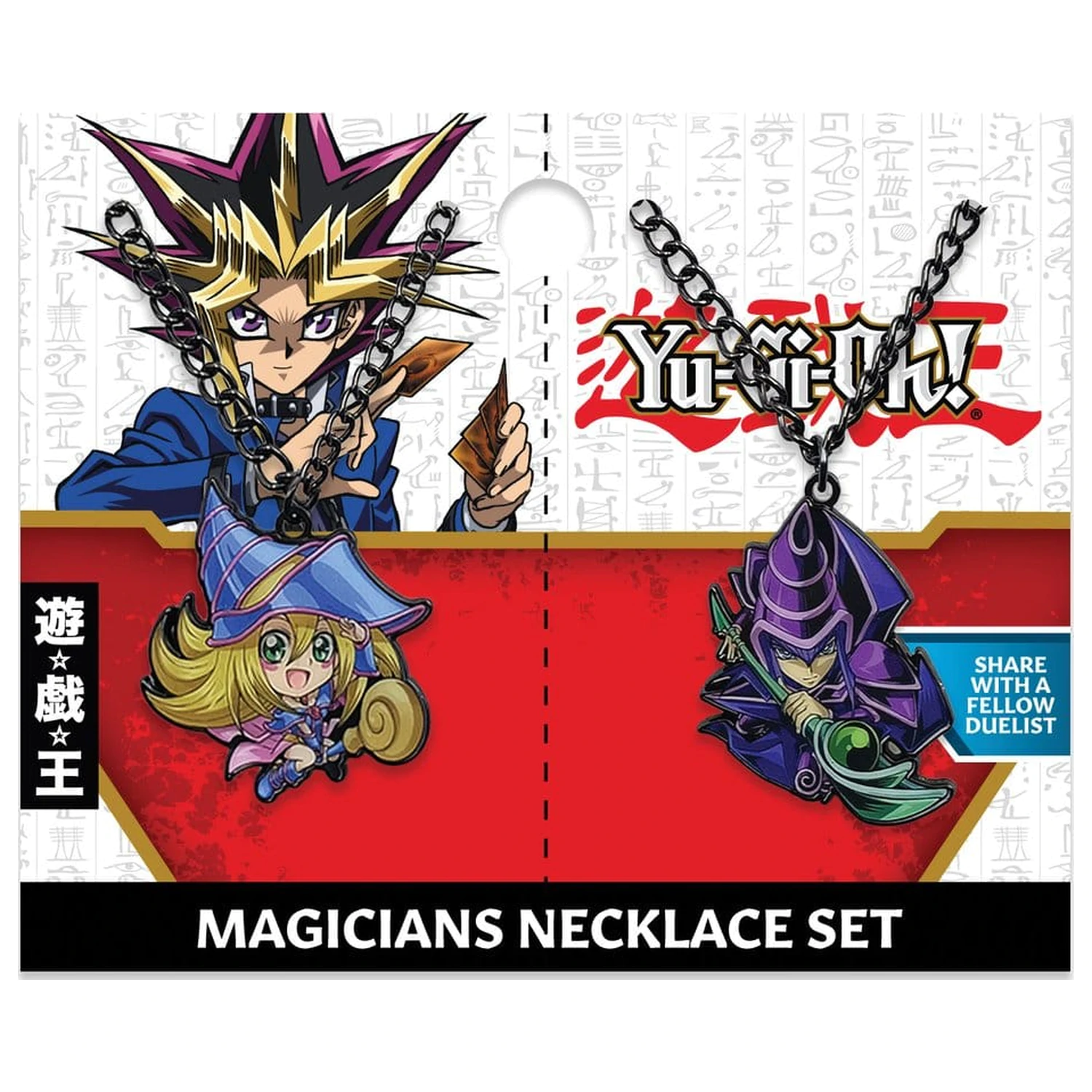 Yu-Gi-Oh! Magician Necklace Twin Set 4 x 4 cm product photo