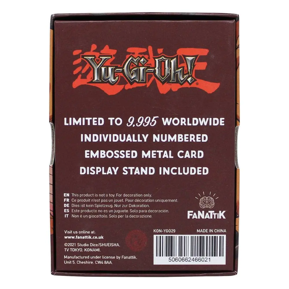 Yu-Gi-Oh! Metal Card Baby Dragon Limited Edition product photo