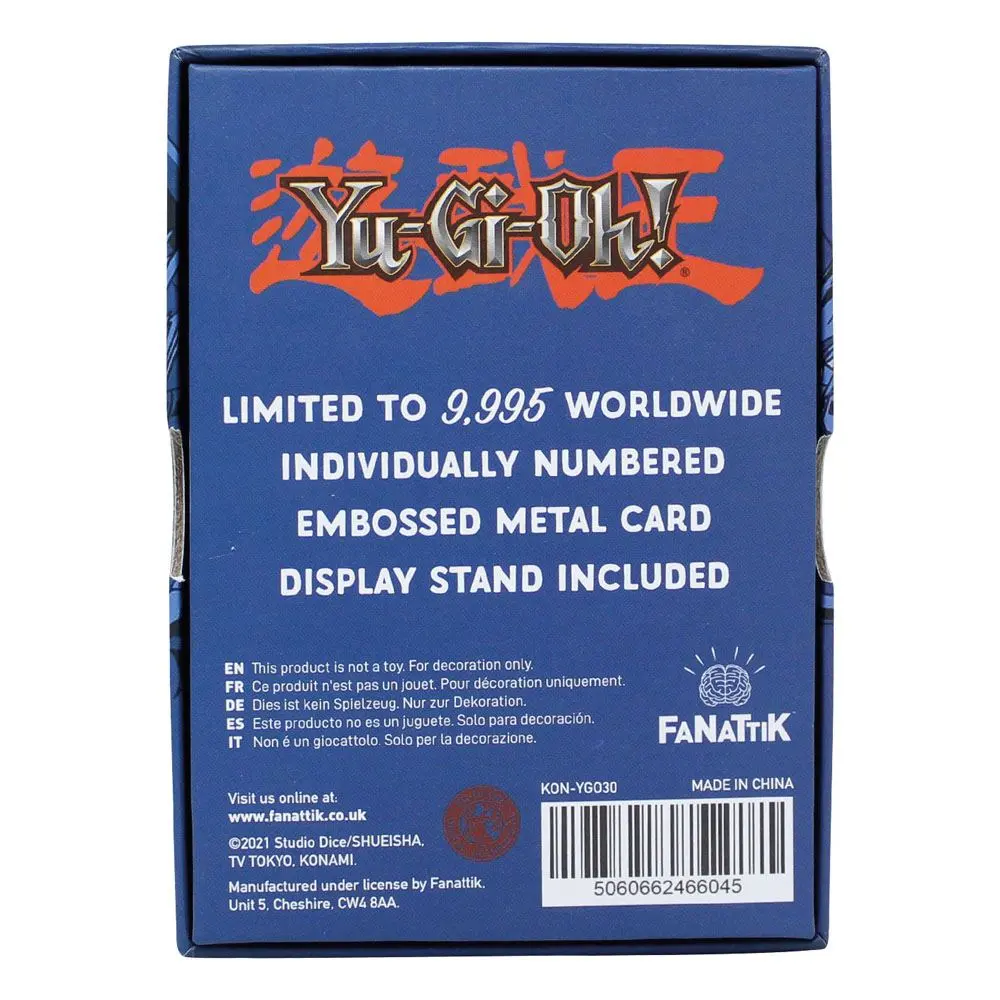 Yu-Gi-Oh! Metal Card Blue Eyes Ultimate Dragon Limited Edition product photo