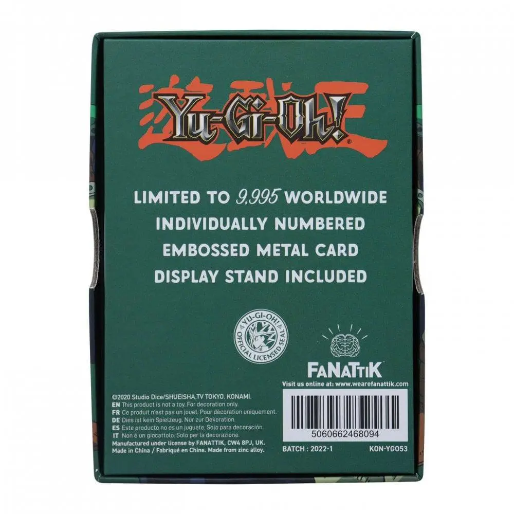 Yu-Gi-Oh! Metal Card Celtic Guardian Limited Edition termékfotó