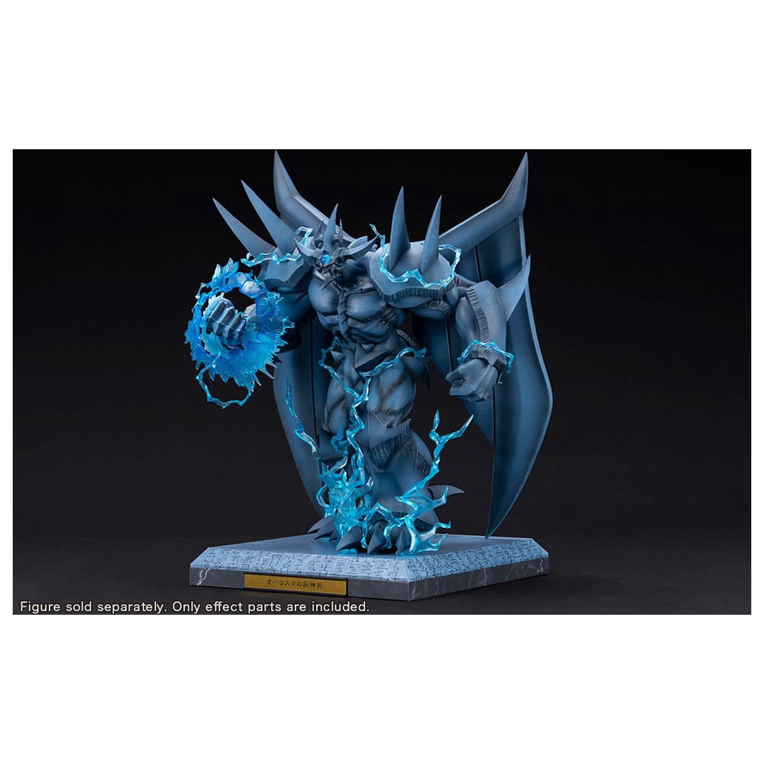 Yu-Gi-Oh! PVC Statue Accessories Obelisk the Tormentor Egyptian God Expansion Parts Set  product photo
