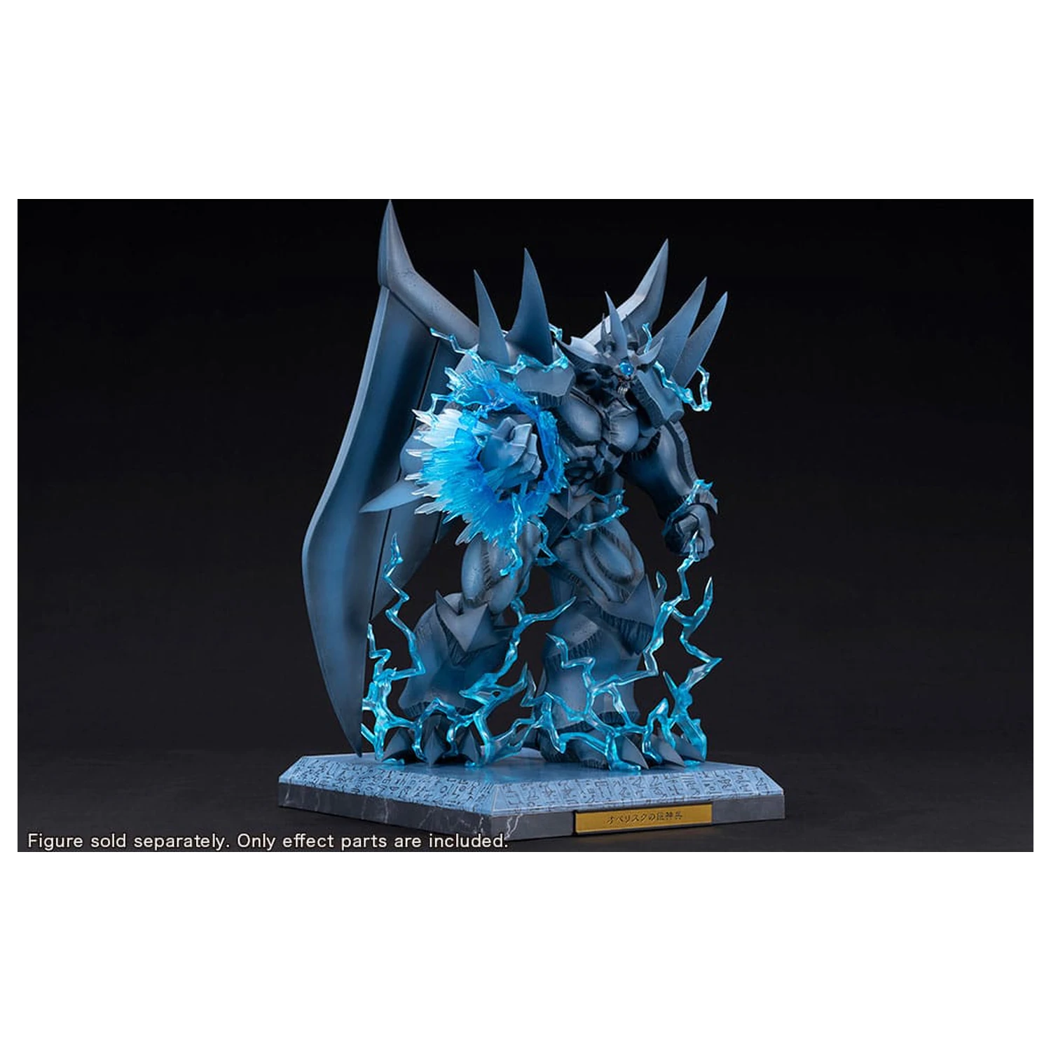 Yu-Gi-Oh! PVC Statue Accessories Obelisk the Tormentor Egyptian God Expansion Parts Set  product photo