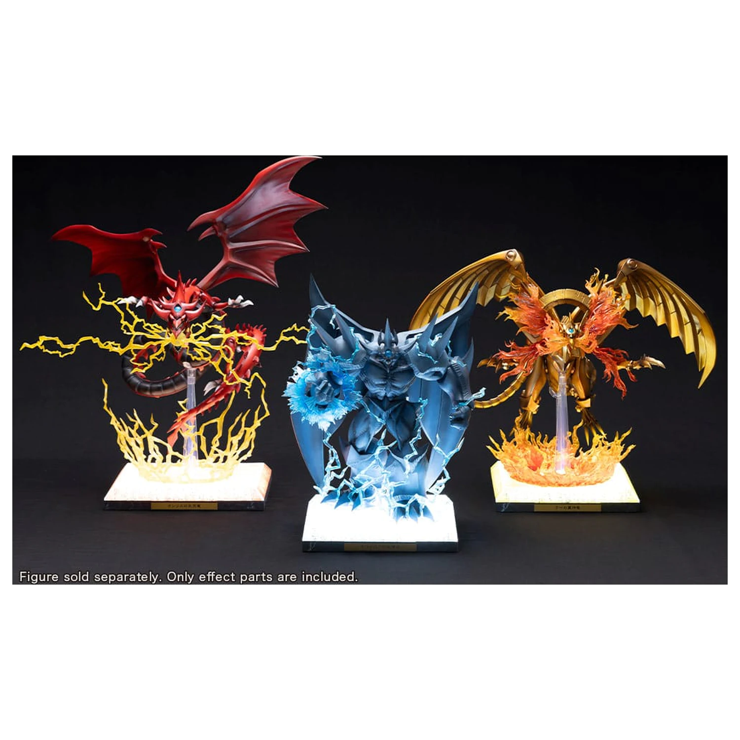 Yu-Gi-Oh! PVC Statue Accessories Obelisk the Tormentor Egyptian God Expansion Parts Set  product photo