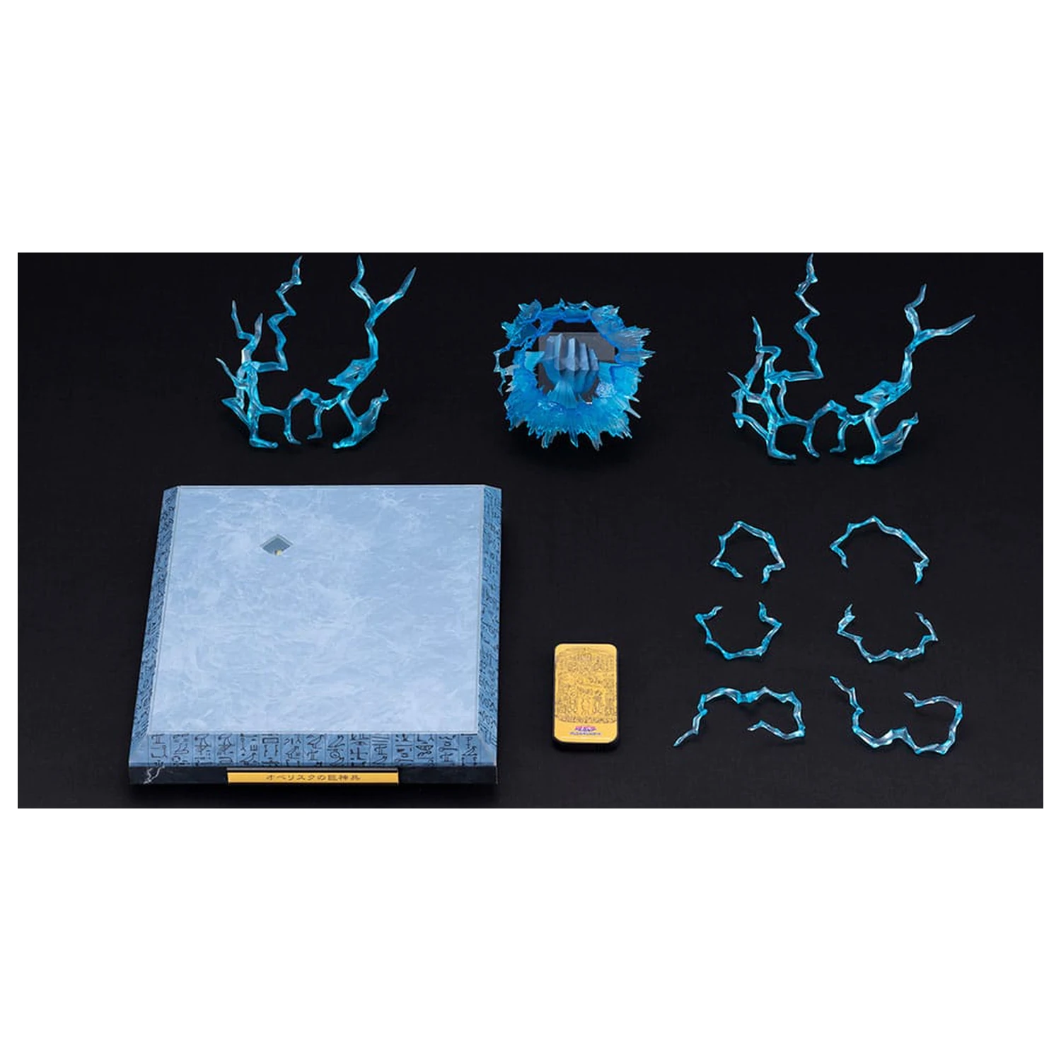 Yu-Gi-Oh! PVC Statue Accessories Obelisk the Tormentor Egyptian God Expansion Parts Set  product photo