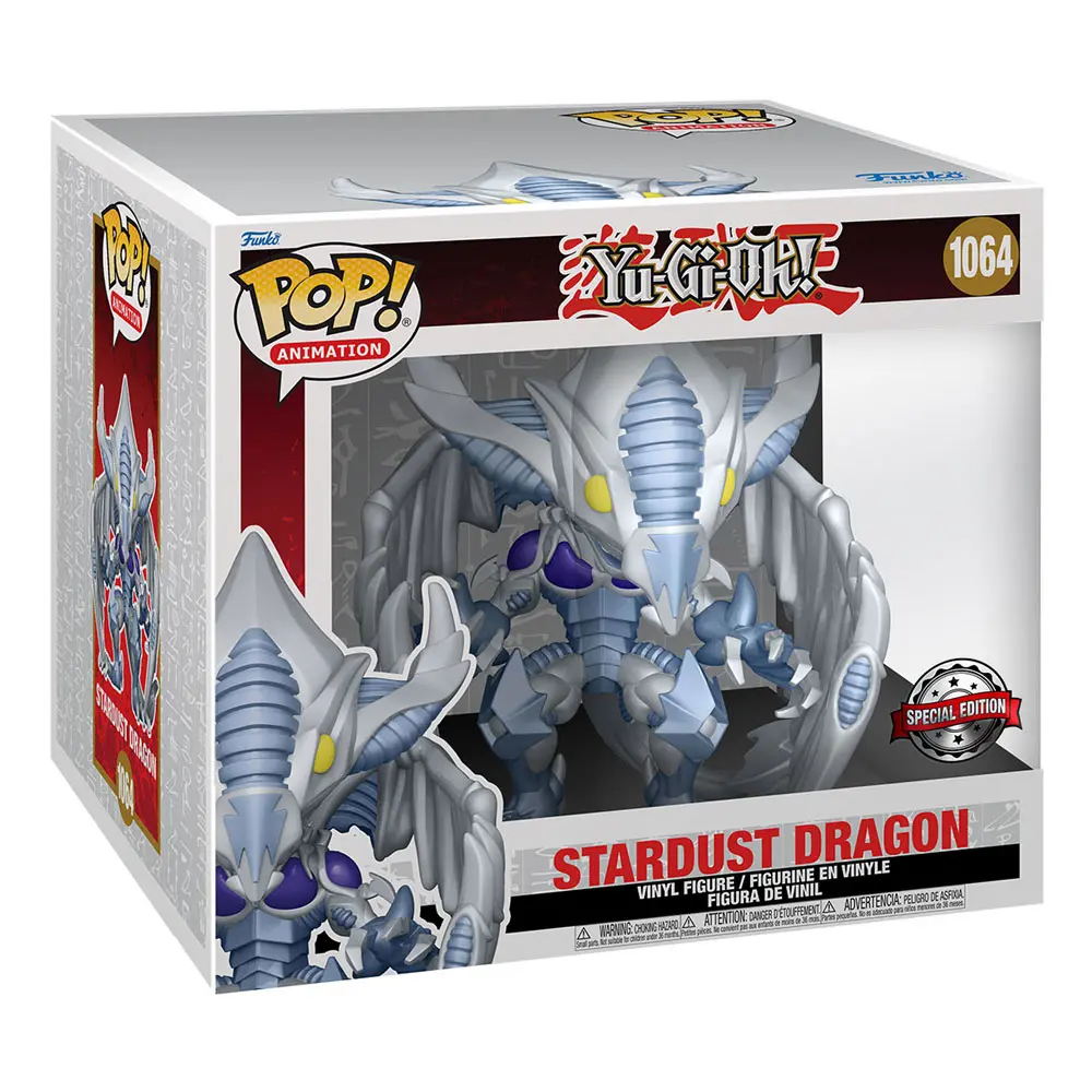 Yu-Gi-Oh! Oversized POP! Animation Vinyl Figure Stardust Dragon (MT) 15 cm product photo