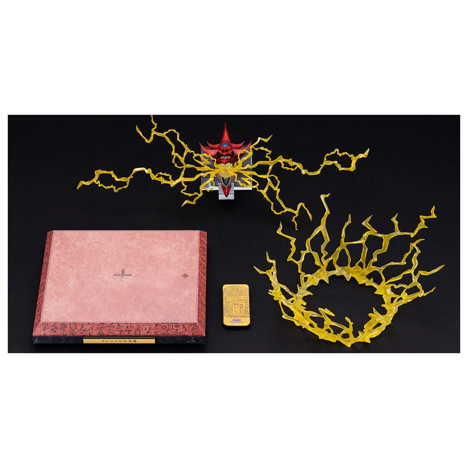 Yu-Gi-Oh! PVC Statue Accessories Slifer the Sky Dragon Egyptian God Expansion Parts Set   product photo