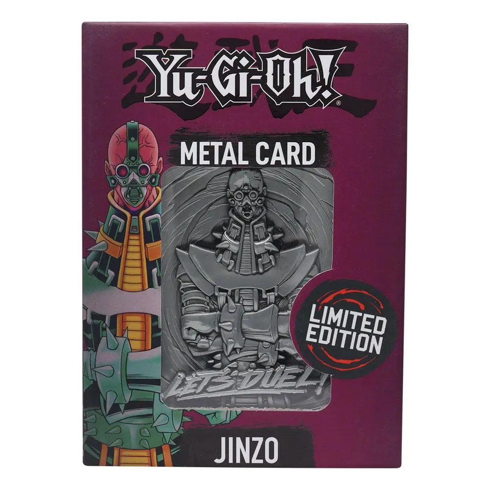 Yu-Gi-Oh! Replica Card Jinzo Limited Edition termékfotó