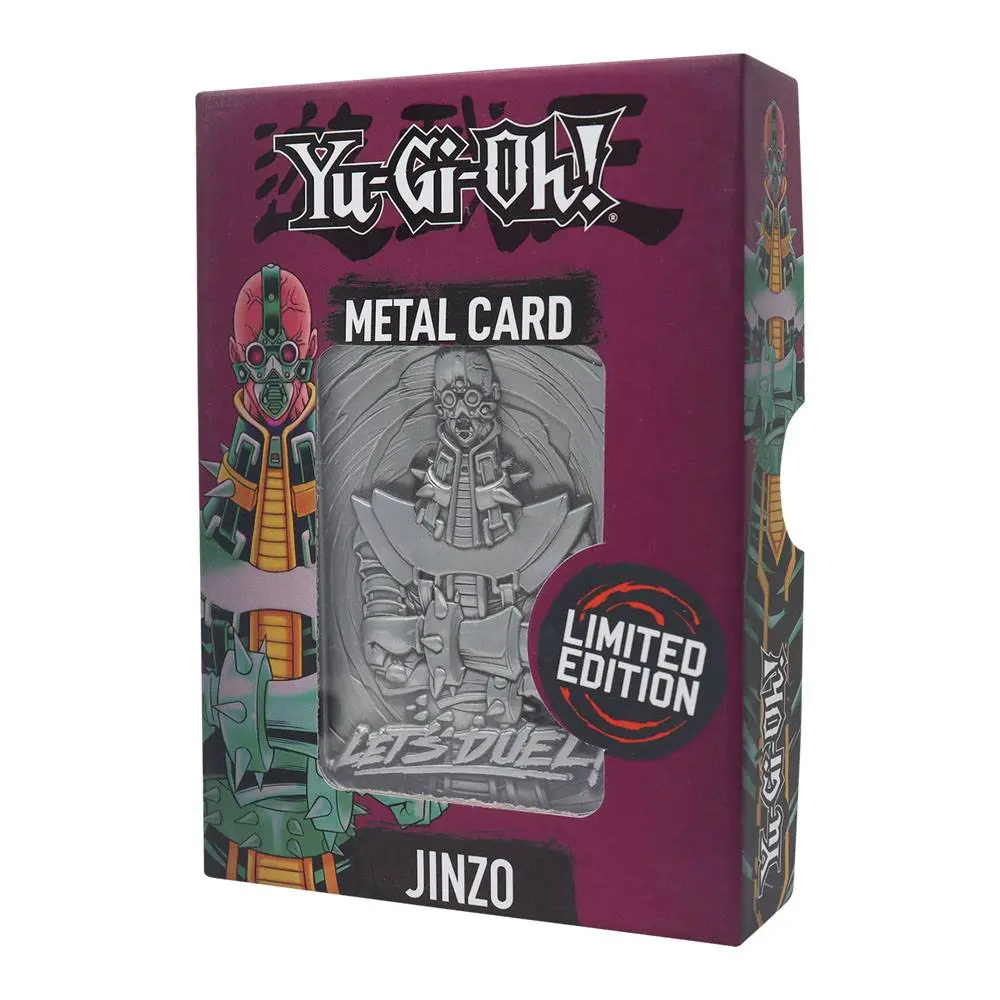 Yu-Gi-Oh! Replica Card Jinzo Limited Edition product photo