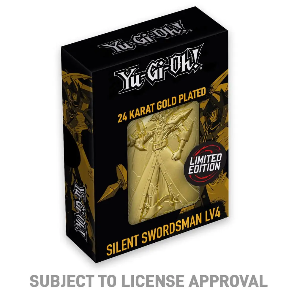 Yu-Gi-Oh! Replica Card The Silent Swordsman (gold plated) termékfotó