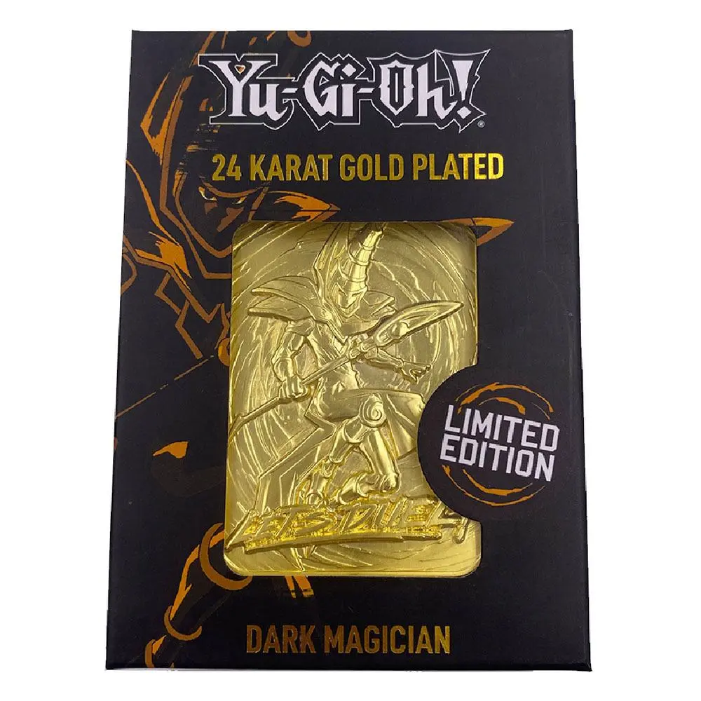 Yu-Gi-Oh! Replica Card Dark Magician (gold plated) product photo