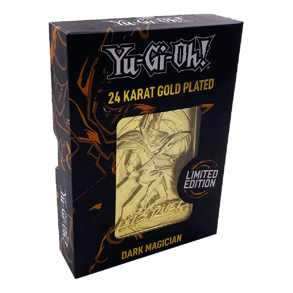 Yu-Gi-Oh! Replica Card Dark Magician (gold plated) product photo