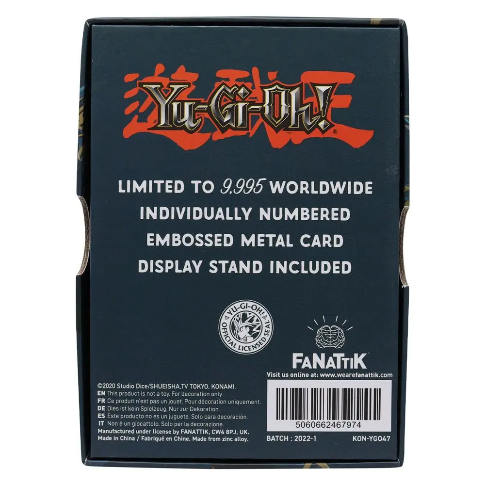 Yu-Gi-Oh! Replica Card Dark Paladin Limited Edition termékfotó