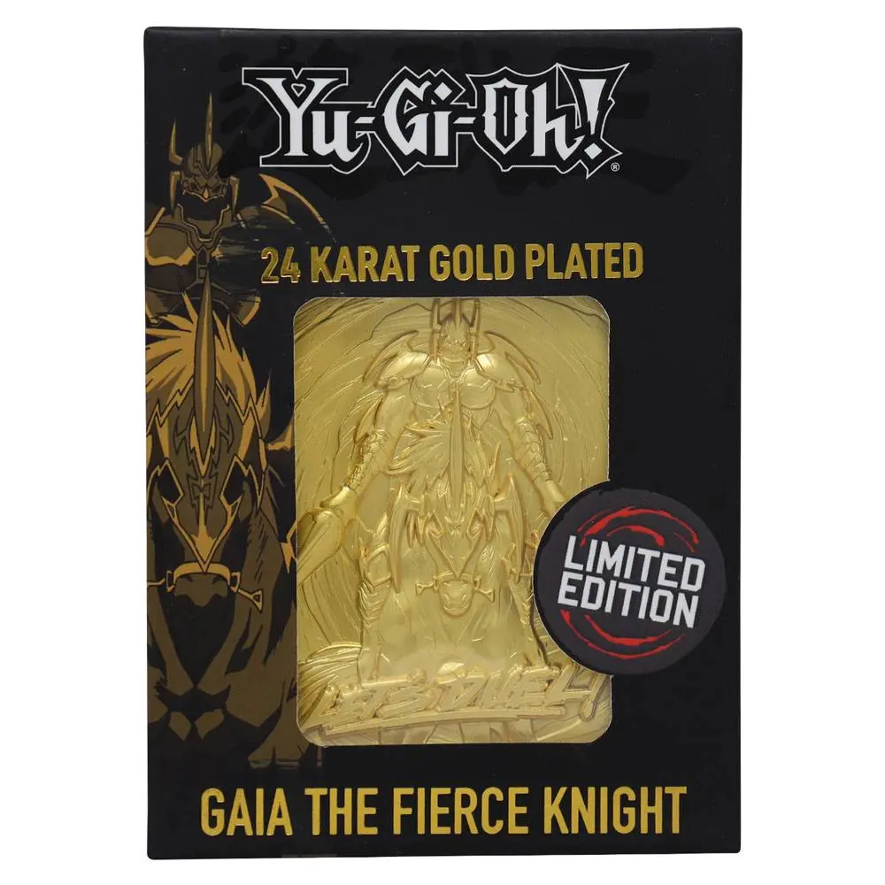 Yu-Gi-Oh! Replica Card Gaia the Fierce Knight (gold plated) termékfotó