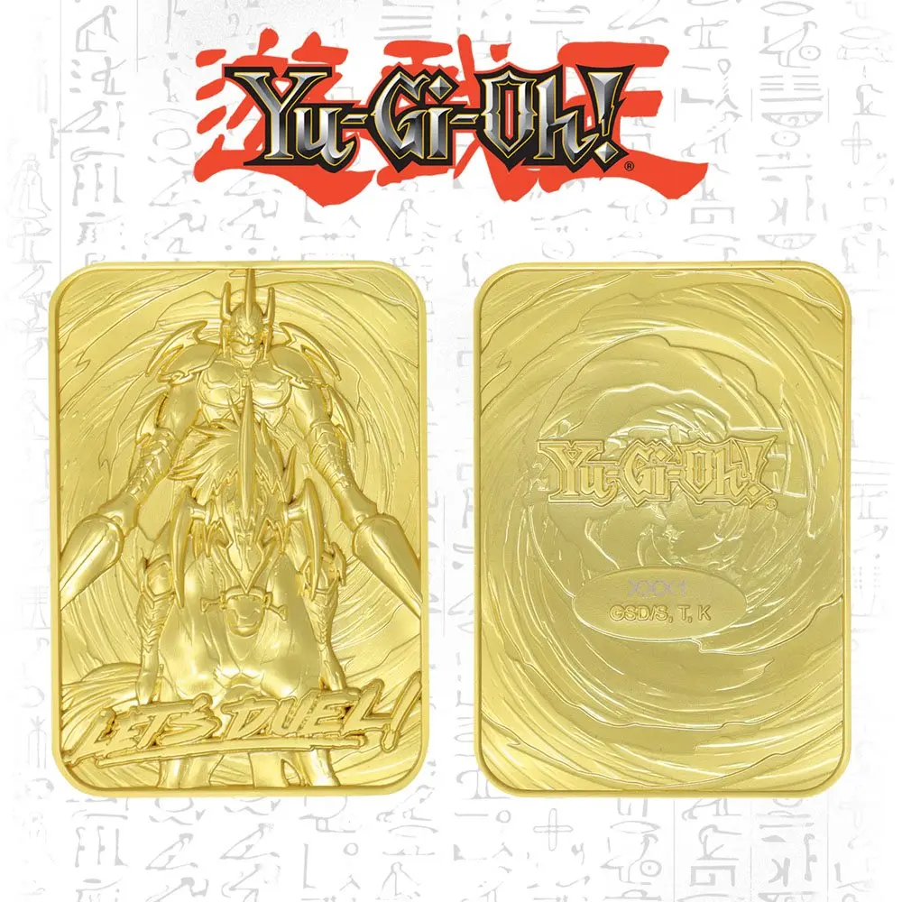 Yu-Gi-Oh! Replica Card Gaia the Fierce Knight (gold plated) termékfotó