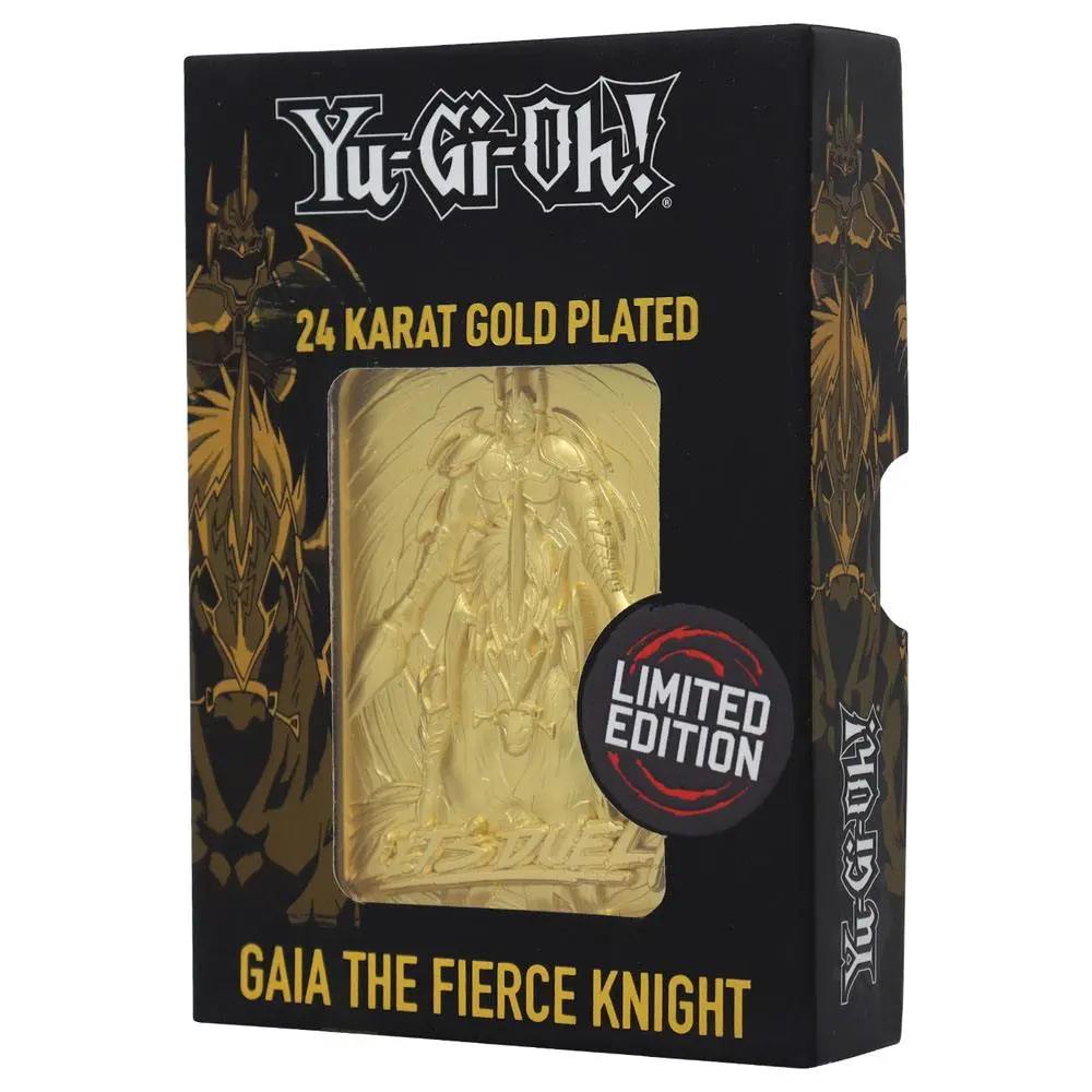 Yu-Gi-Oh! Replica Card Gaia the Fierce Knight (gold plated) termékfotó