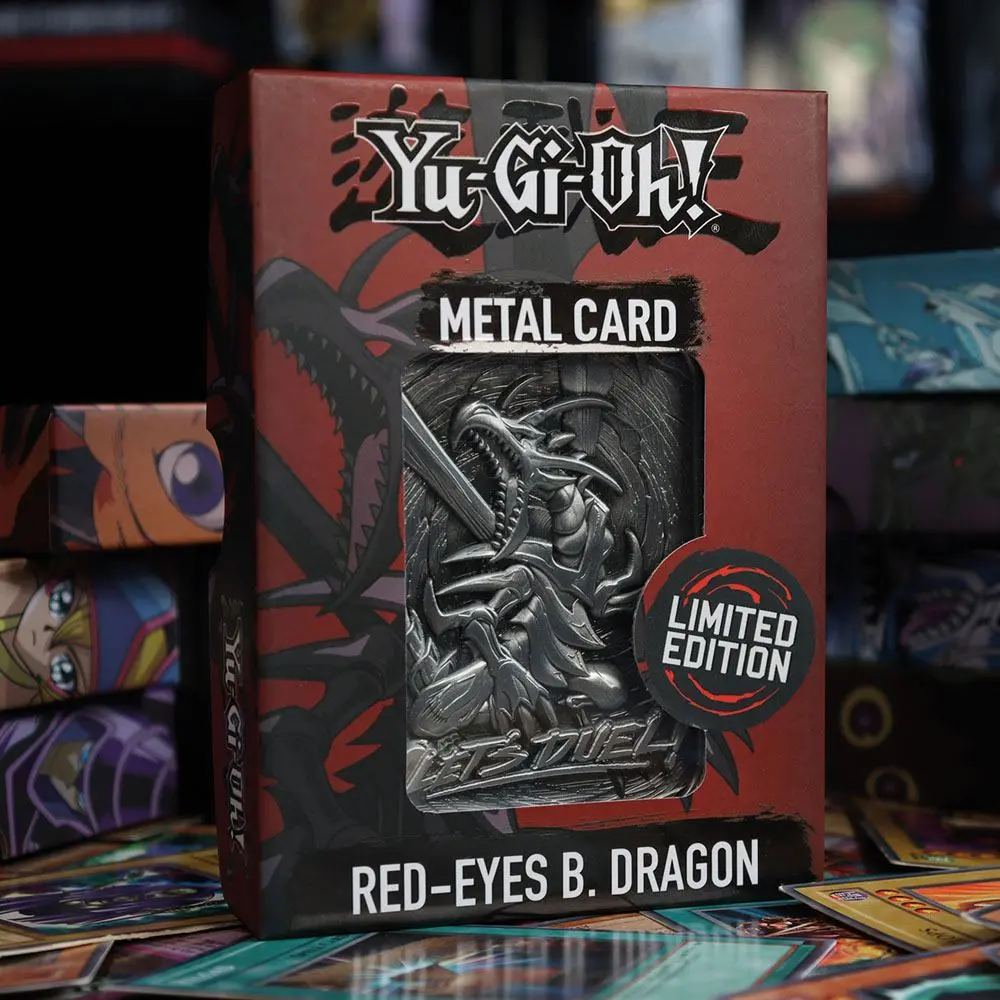 Yu-Gi-Oh! Replica Card Red Eyes B. Dragon Limited Edition product photo