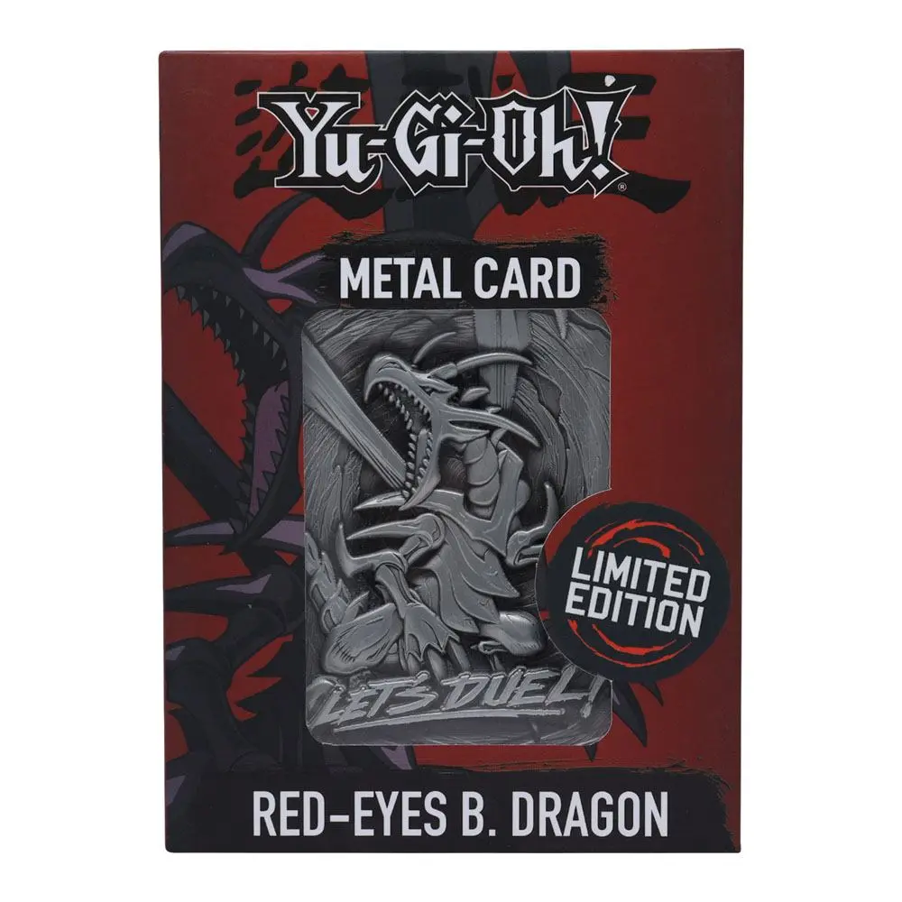 Yu-Gi-Oh! Replica Card Red Eyes B. Dragon Limited Edition product photo