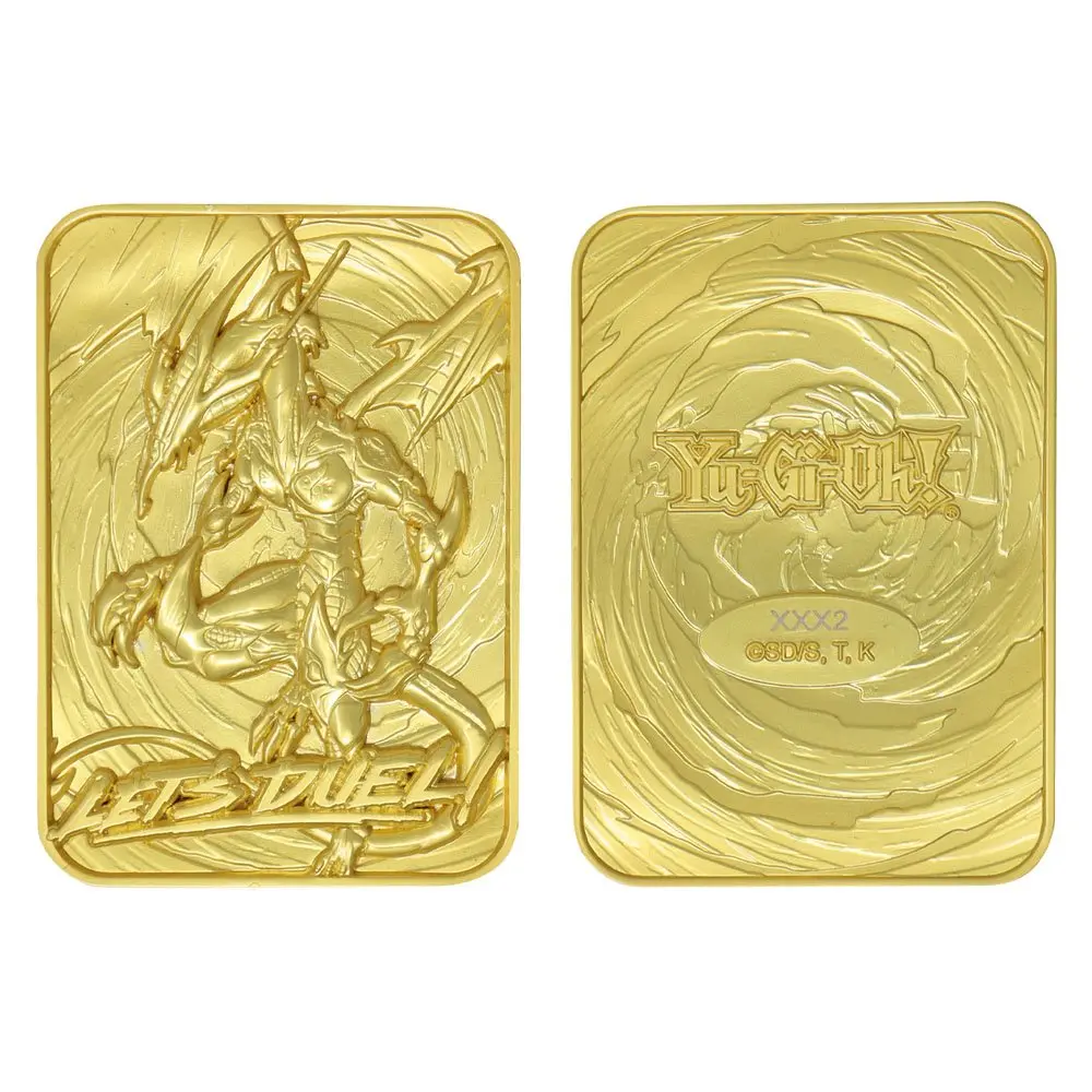 Yu-Gi-Oh! Replica Card Stardust Dragon (gold plated) product photo