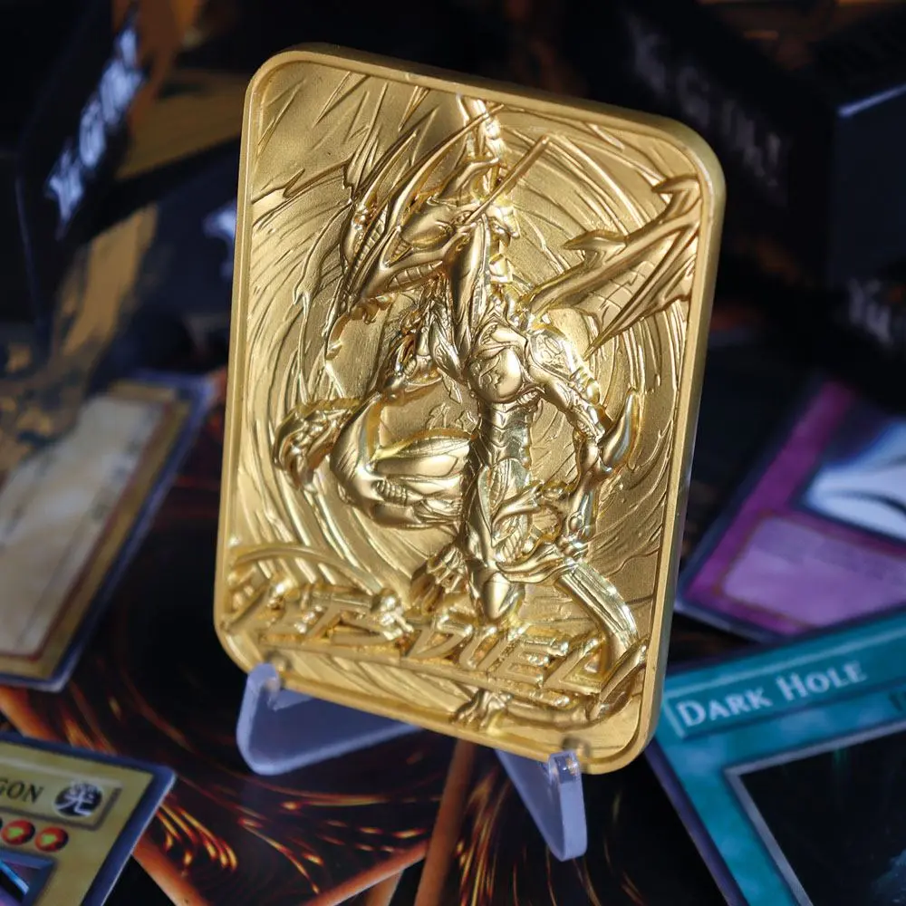 Yu-Gi-Oh! Replica Card Stardust Dragon (gold plated) product photo