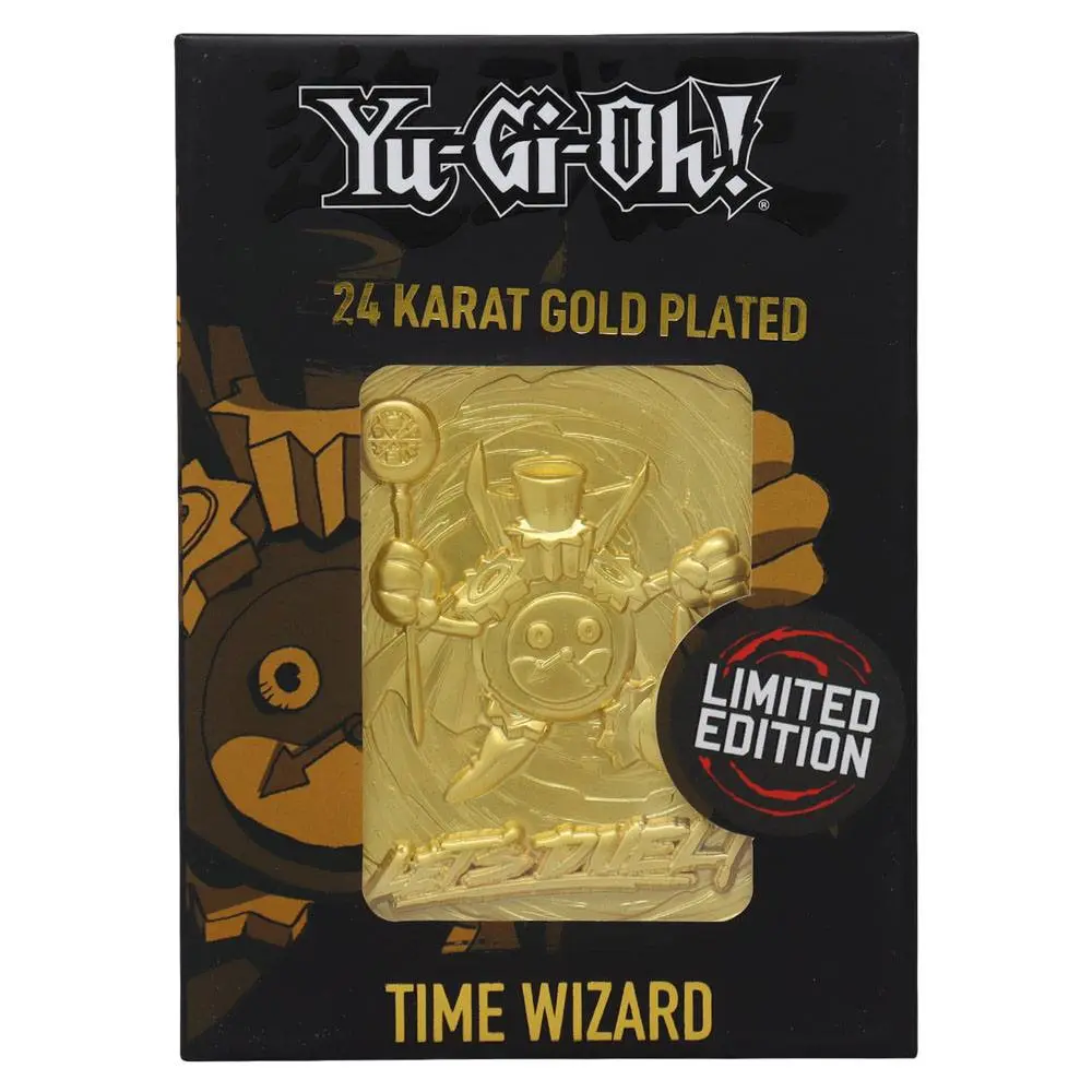Yu-Gi-Oh! Replica Card Time Wizard (gold plated) product photo
