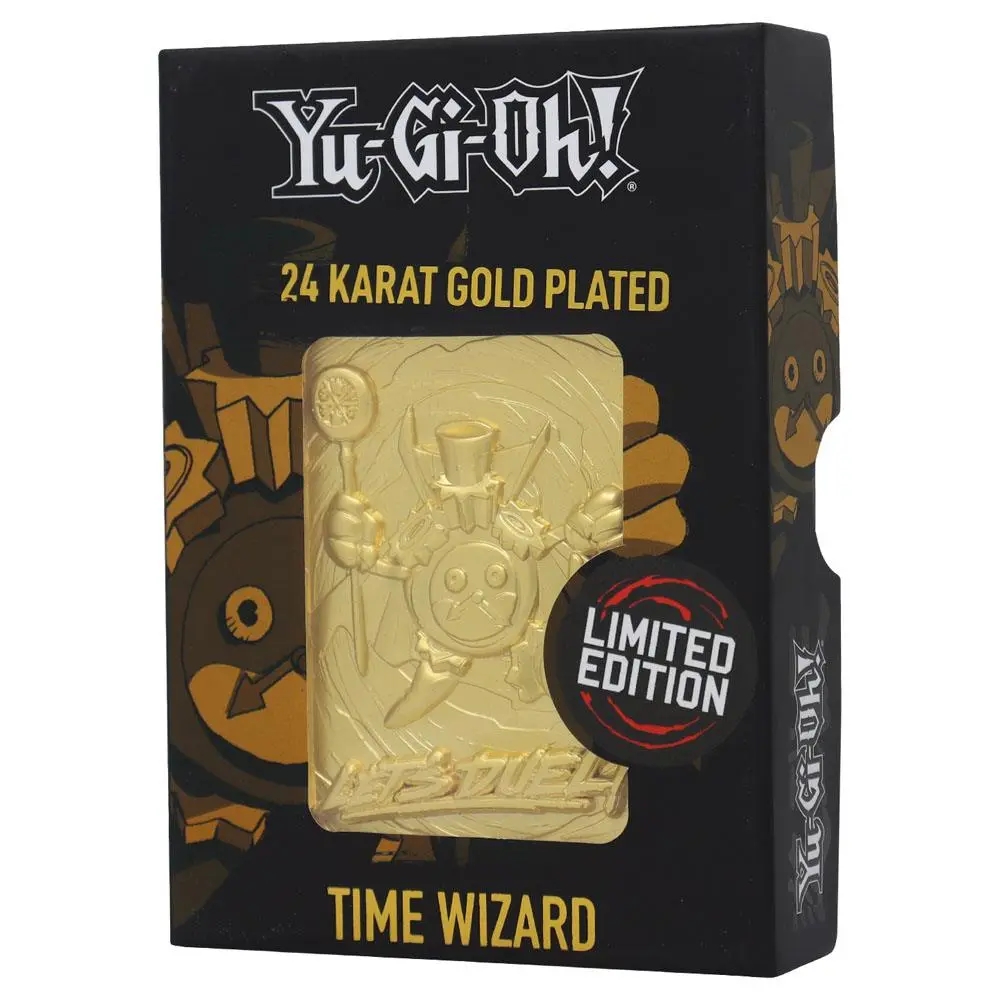 Yu-Gi-Oh! Replica Card Time Wizard (gold plated) product photo