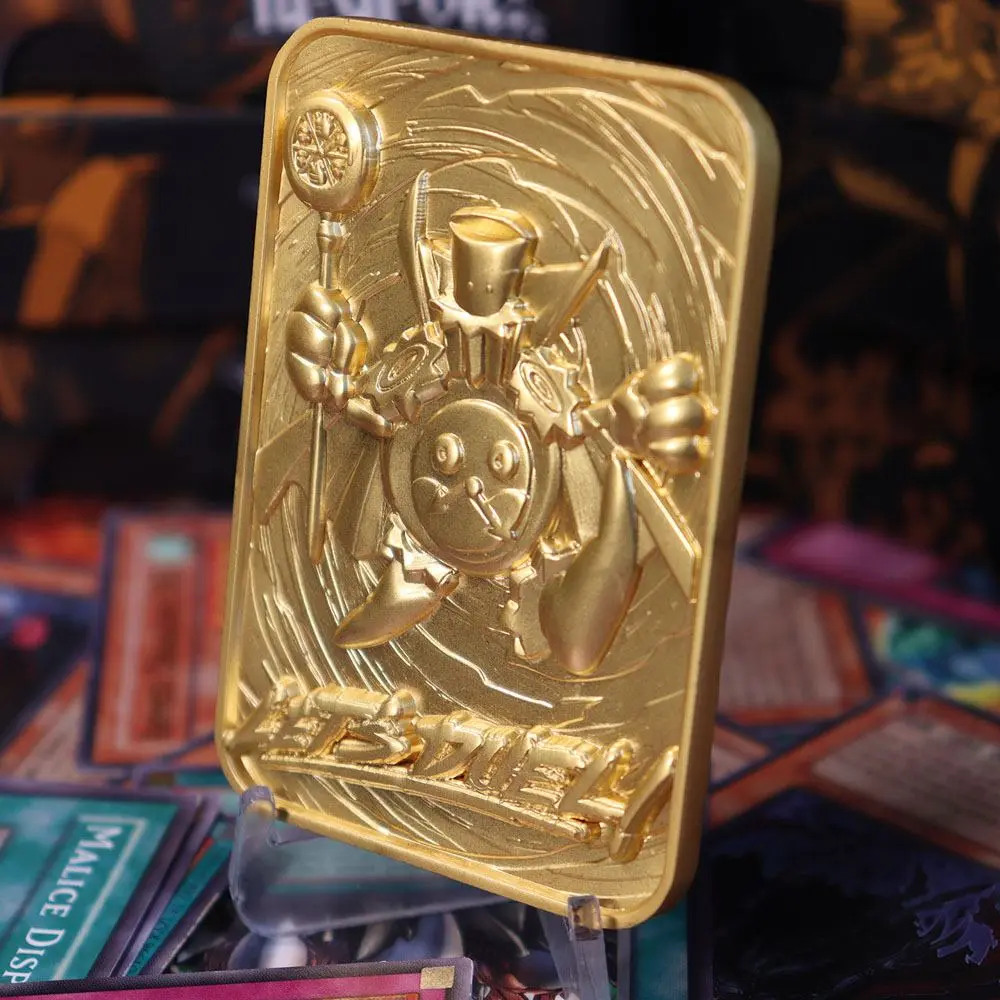 Yu-Gi-Oh! Replica Card Time Wizard (gold plated) product photo