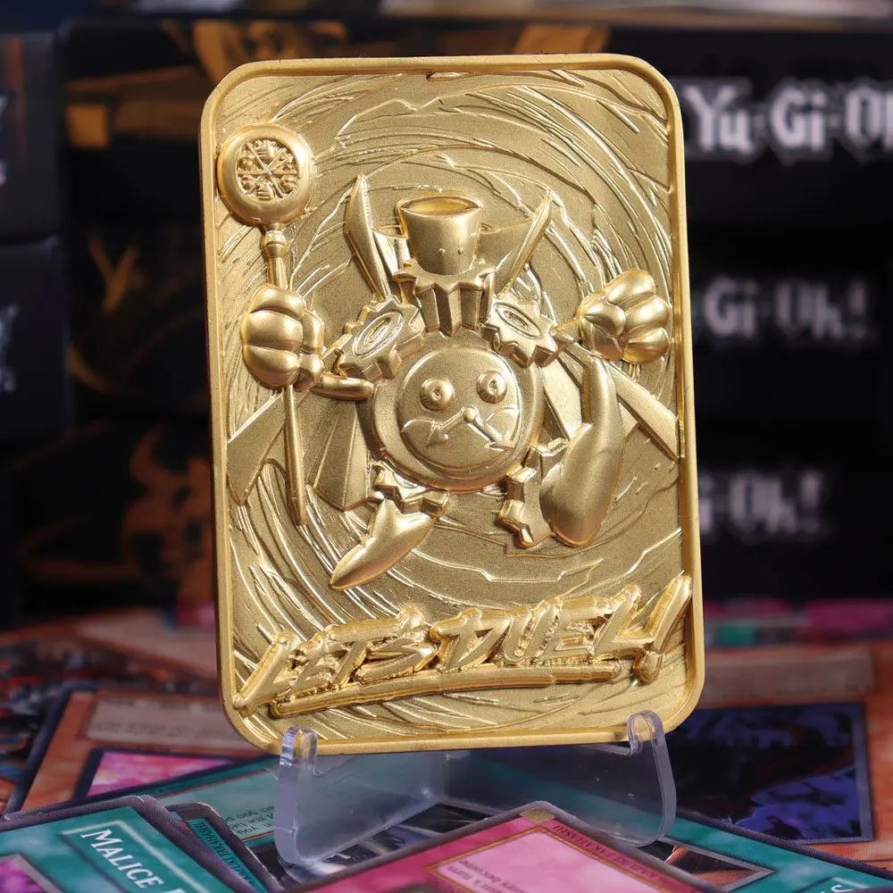 Yu-Gi-Oh! Replica Card Time Wizard (gold plated) product photo