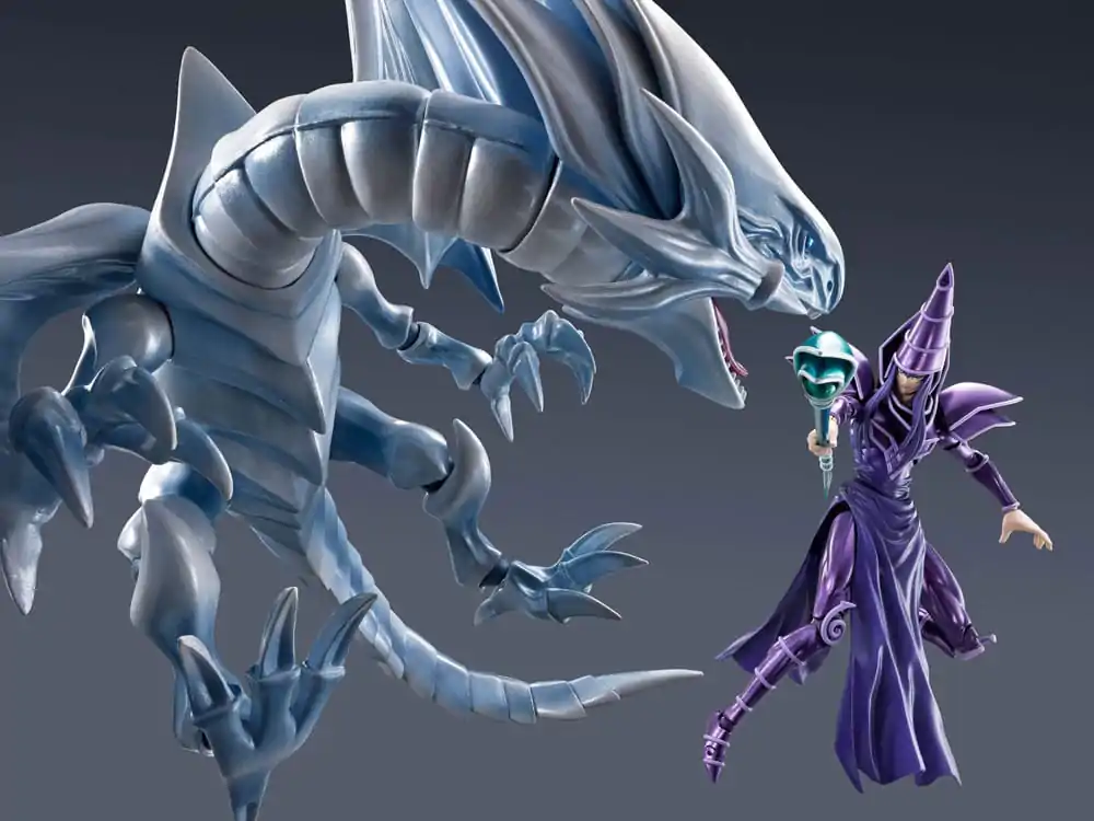 Yu-Gi-Oh! S.H. MonsterArts Action Figure Dark Magician 19 cm termékfotó