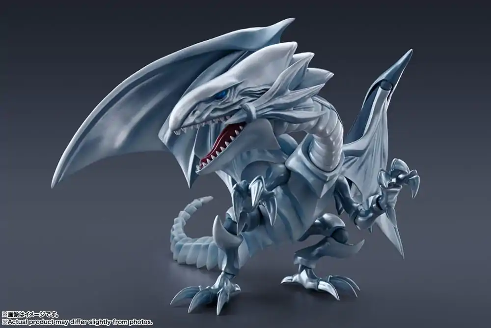 Yu-Gi-Oh! S.H. MonsterArts Action Figure Blue-Eyes White Dragon 22 cm termékfotó