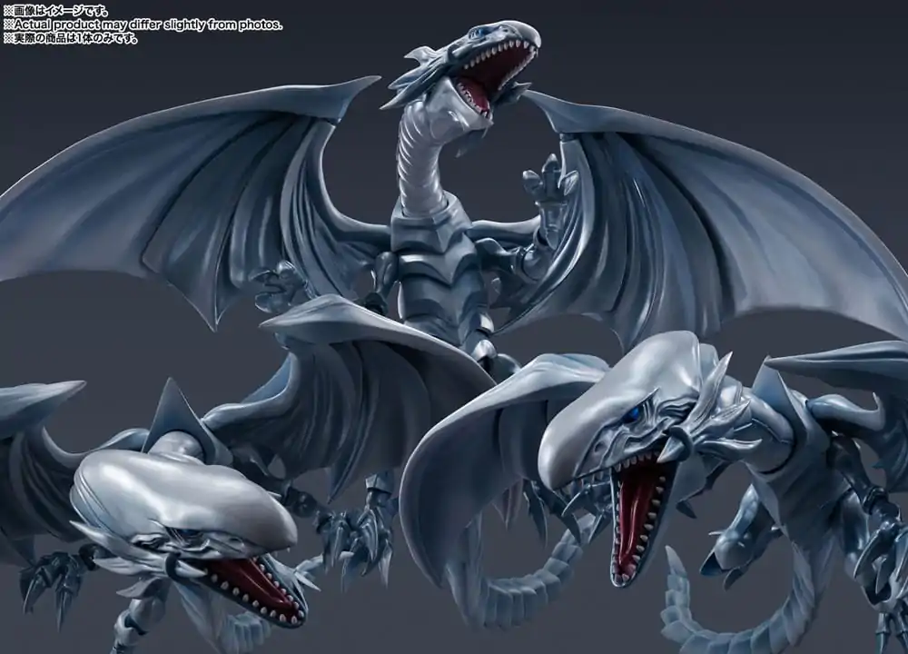 Yu-Gi-Oh! S.H. MonsterArts Action Figure Blue-Eyes White Dragon 22 cm termékfotó