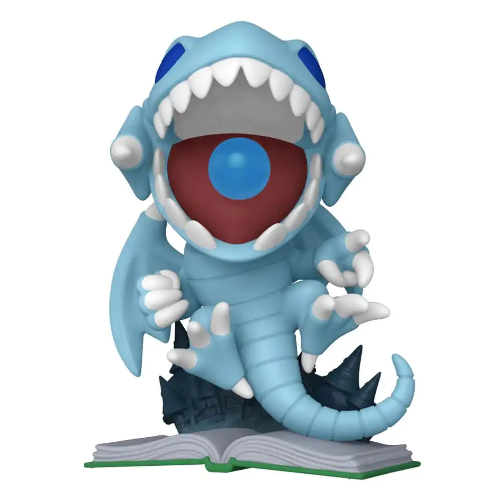 Yu-Gi-Oh! Super Sized Funko POP! Animation Vinyl Figure Blue-Eyes Toon Dragon (GITD) Special Edition 15 cm product photo