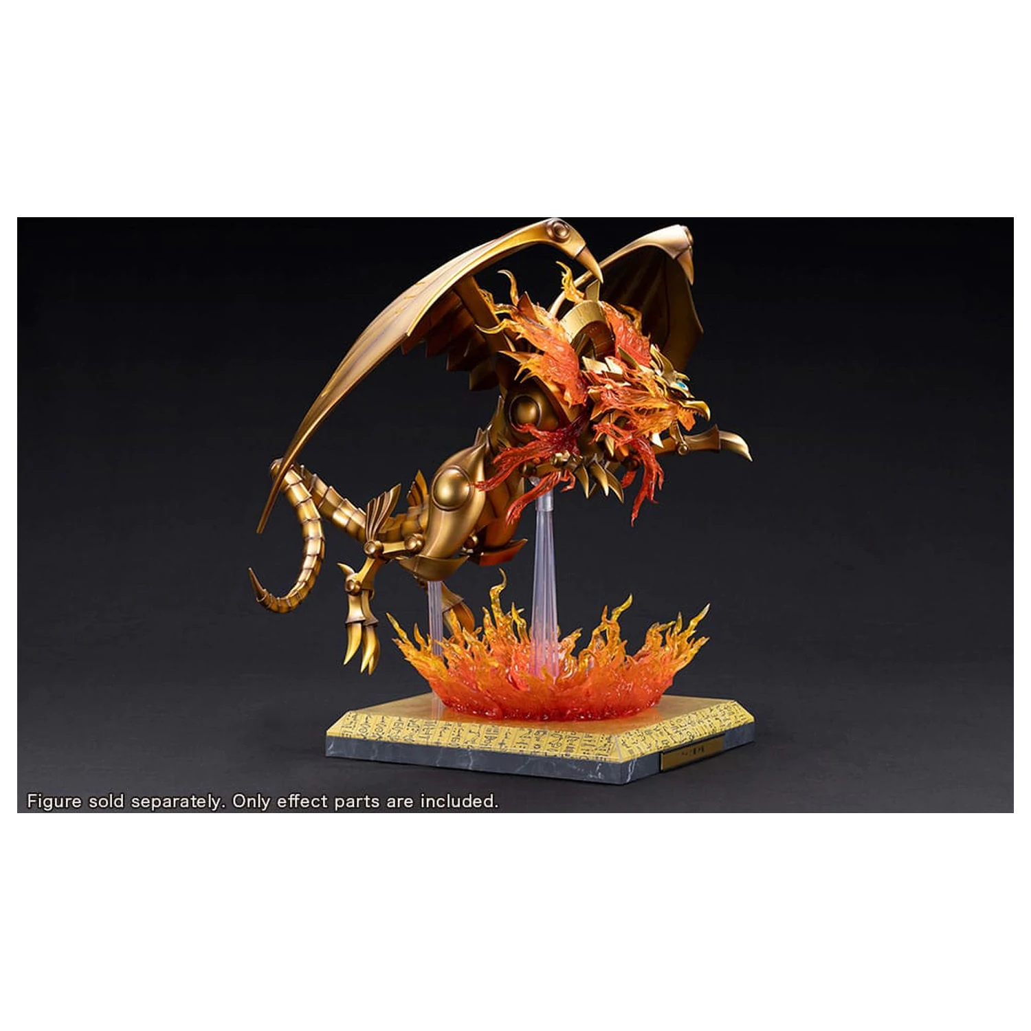 Yu-Gi-Oh! PVC Statue Accessories The Winged Dragon of Ra Egyptian God Expansion Parts Set  product photo