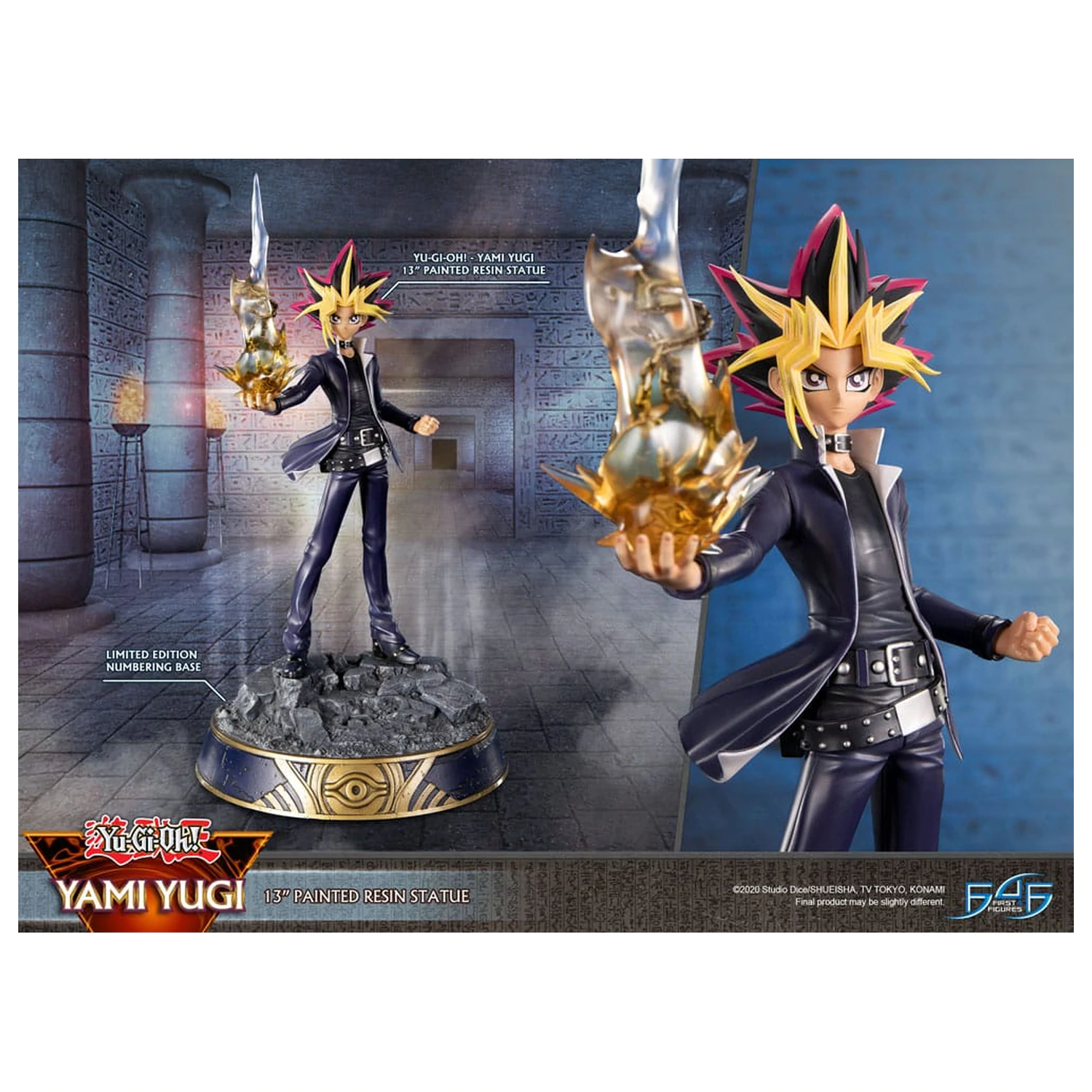 Yu-Gi-Oh! Statue Yami Yugi 31 cm product photo