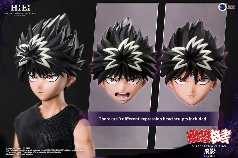 Yu Yu Hakusho Action Figure 1/6 Hiei 30 cm product photo