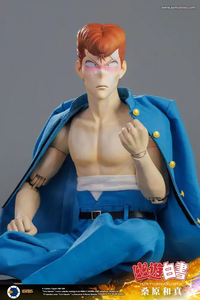 Yu Yu Hakusho Action Figure 1/6 Kazuma Kuwabara 30 cm termékfotó