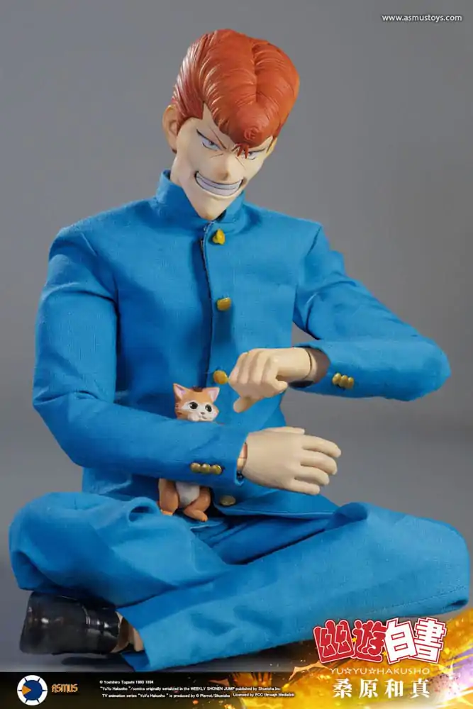 Yu Yu Hakusho Action Figure 1/6 Kazuma Kuwabara 30 cm termékfotó