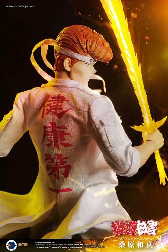 Yu Yu Hakusho Action Figure 1/6 Kazuma Kuwabara (Luxury Version) 30 cm termékfotó