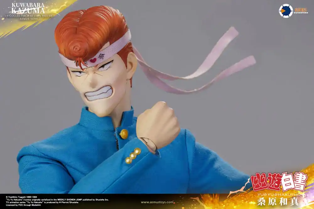 Yu Yu Hakusho Action Figure 1/6 Kazuma Kuwabara (Luxury Version) 30 cm product photo