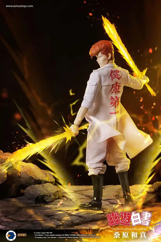 Yu Yu Hakusho Action Figure 1/6 Kazuma Kuwabara (Luxury Version) 30 cm product photo