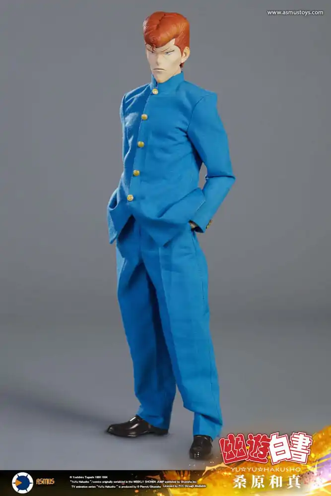 Yu Yu Hakusho Action Figure 1/6 Kazuma Kuwabara (Luxury Version) 30 cm product photo