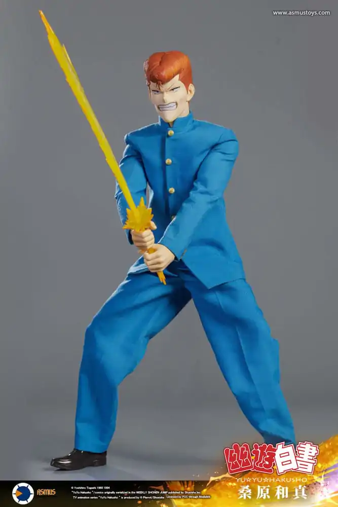 Yu Yu Hakusho Action Figure 1/6 Kazuma Kuwabara (Luxury Version) 30 cm termékfotó