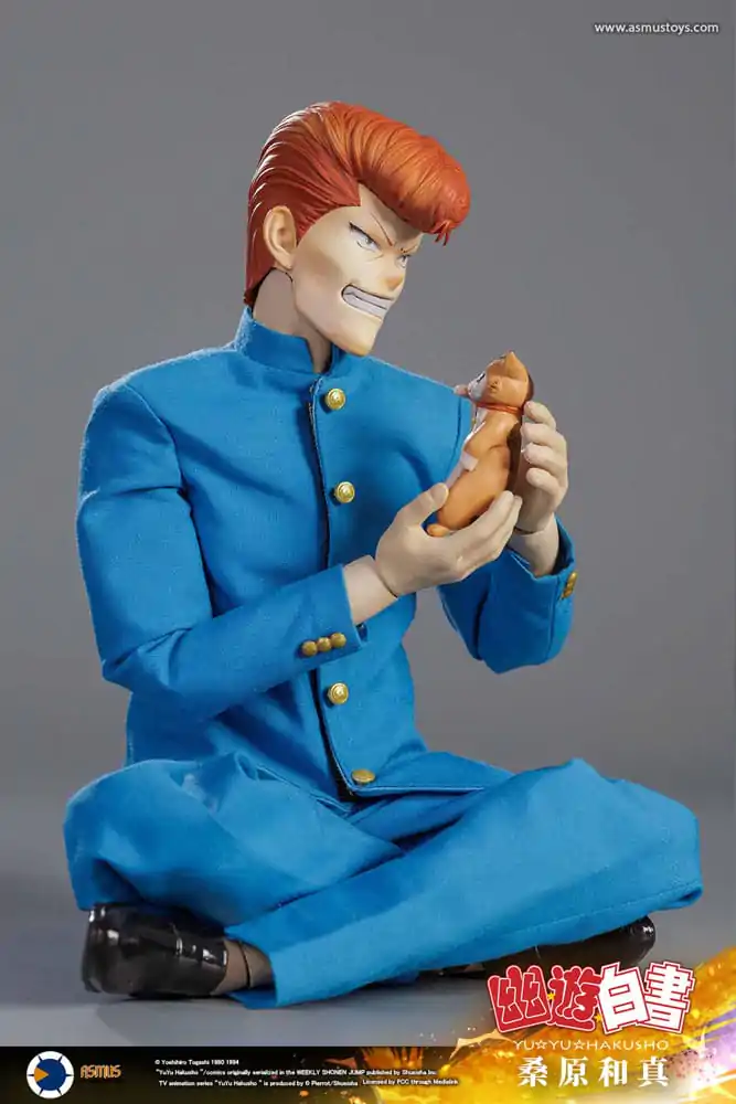 Yu Yu Hakusho Action Figure 1/6 Kazuma Kuwabara (Luxury Version) 30 cm product photo