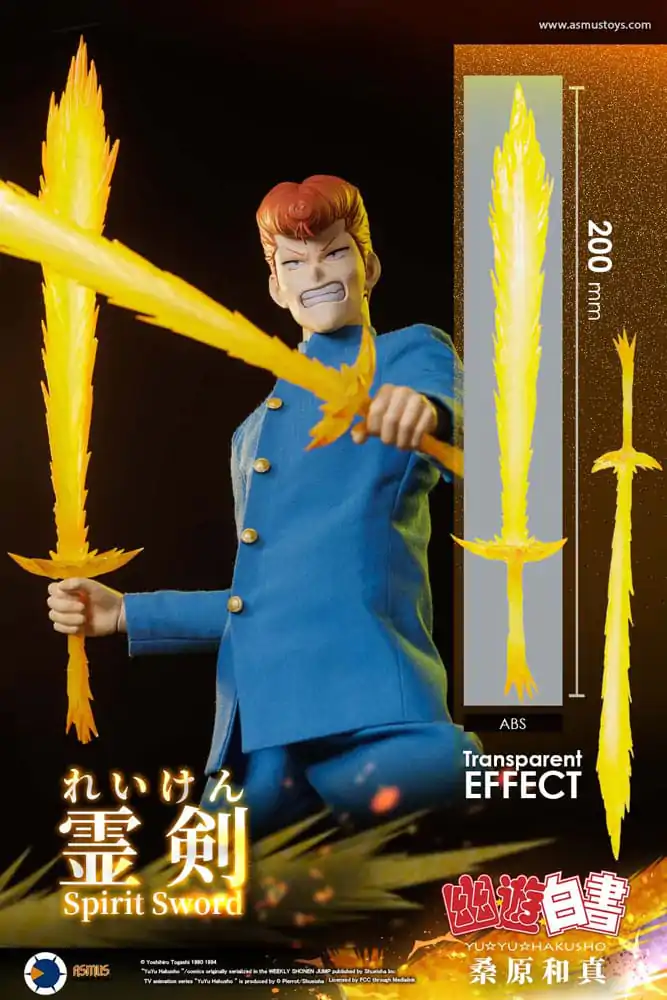 Yu Yu Hakusho Action Figure 1/6 Kazuma Kuwabara (Luxury Version) 30 cm product photo